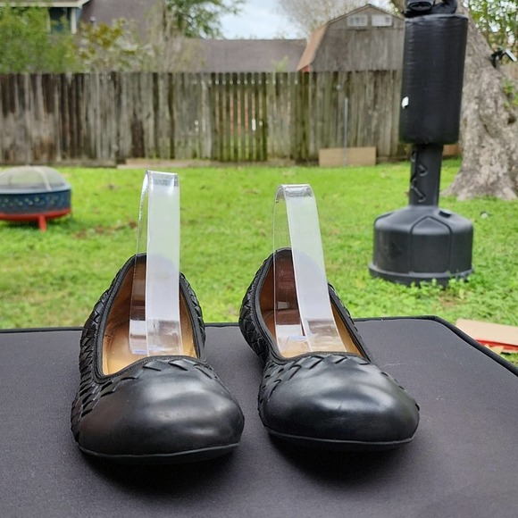 ROBERT ZUR LEATHER WOVEN CUTE  FLATS SIZE 40 IN GUC - Picture 2 of 16